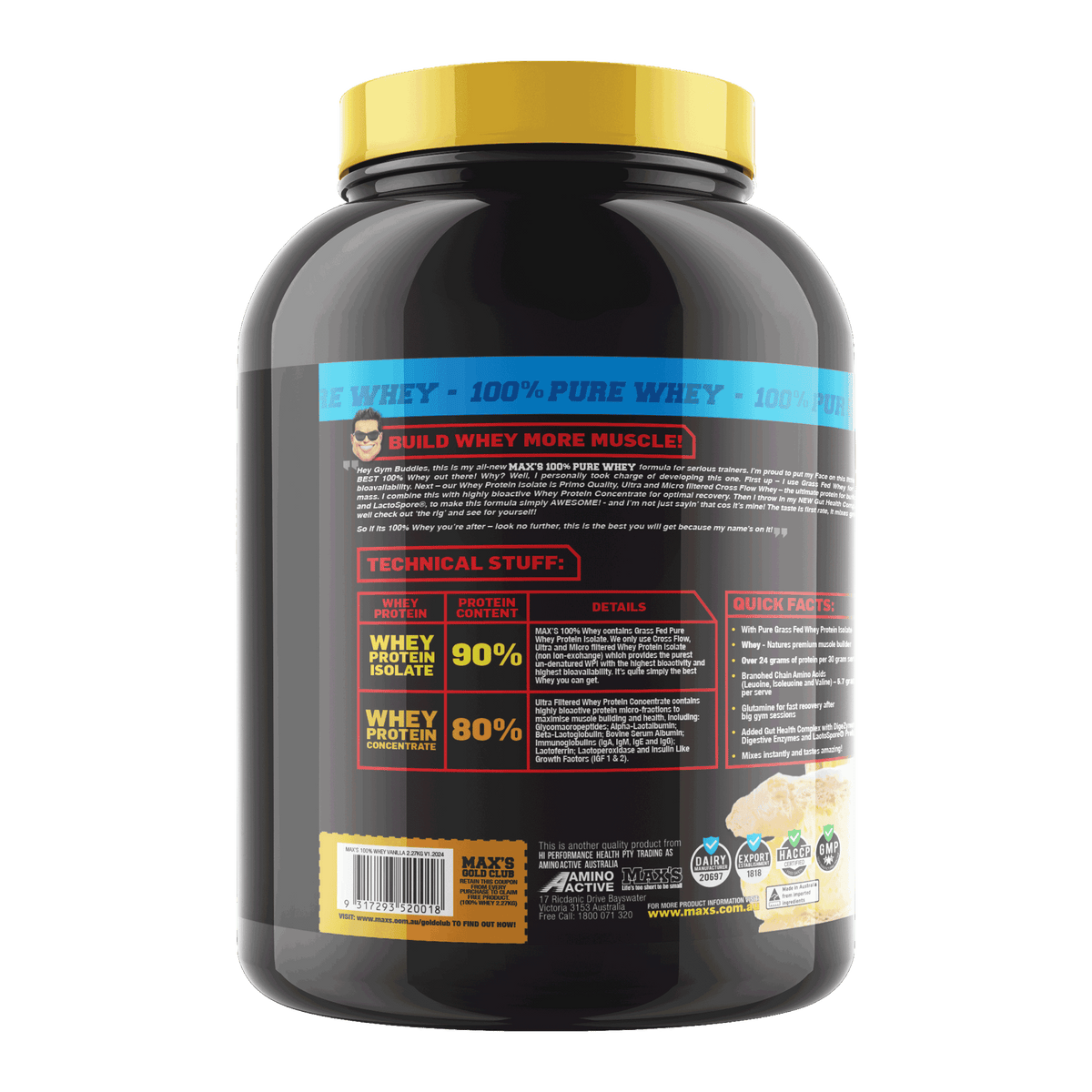 100% Whey Protein