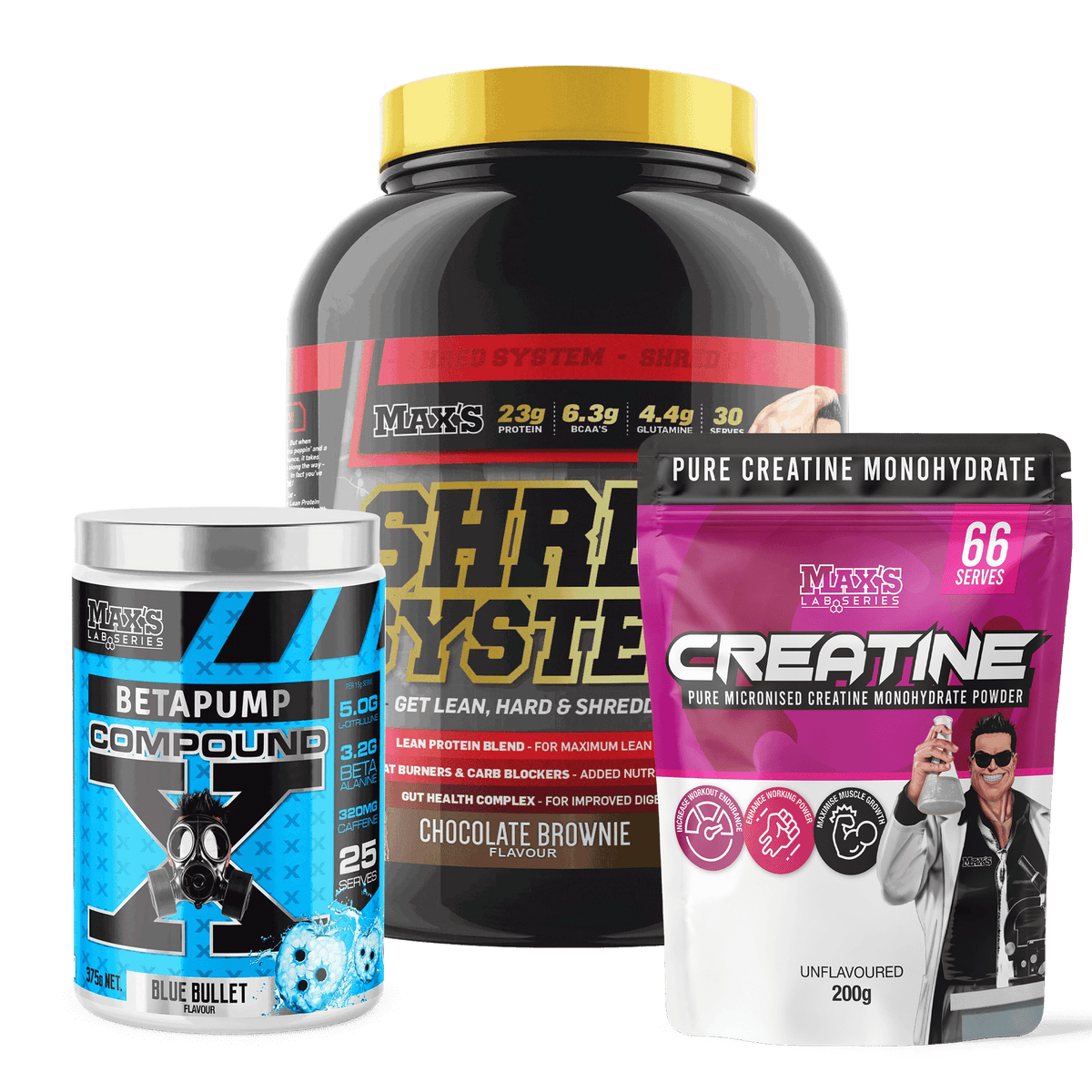 Shred & Pre Value Stack