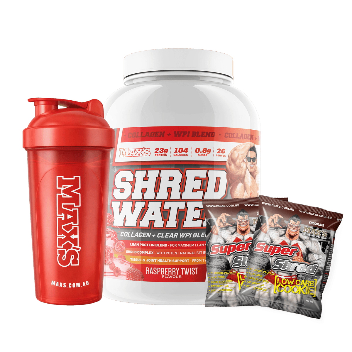 Shred Water Value Bundle - FREE COOKIES