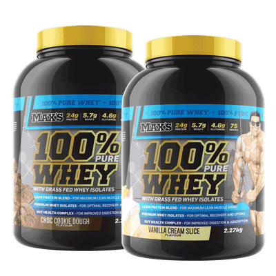 Twin Pack: 100% Whey Protein