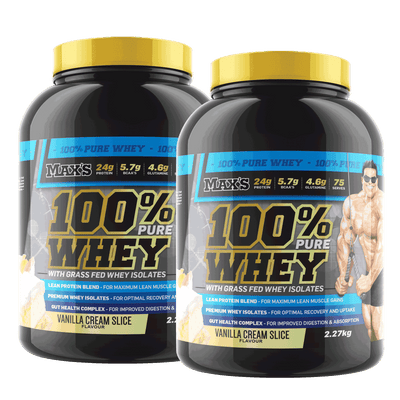 Twin Pack: 100% Whey Protein