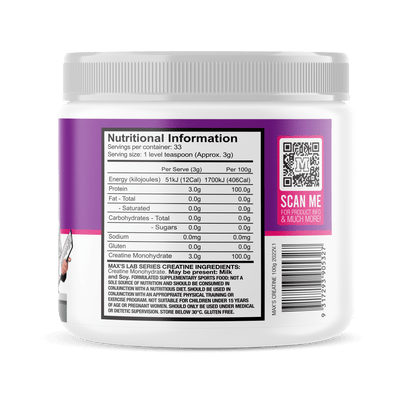 Twin Pack: Creatine Monohydrate 100g
